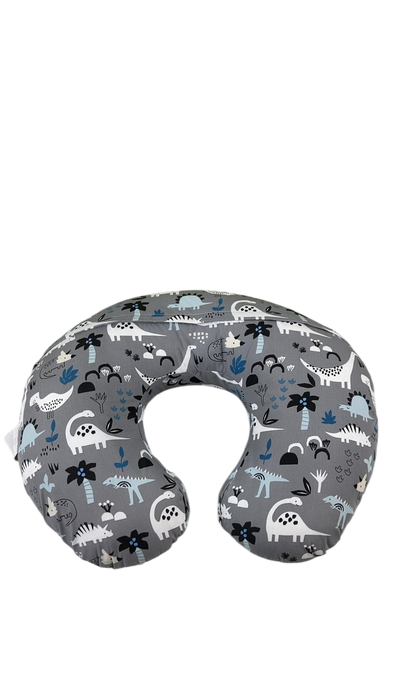 Shop Boppy Nursing and Infant Support Pillow, Grey Dinosaurs at GoodBuy Gear