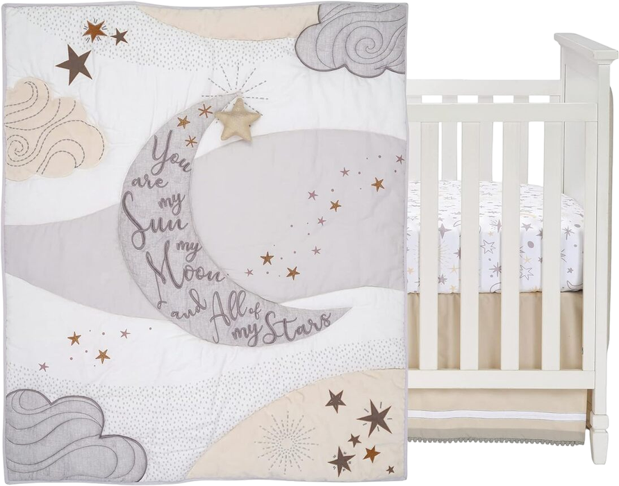 Lambs & Ivy Three Piece Crib Set, Goodnight Moon