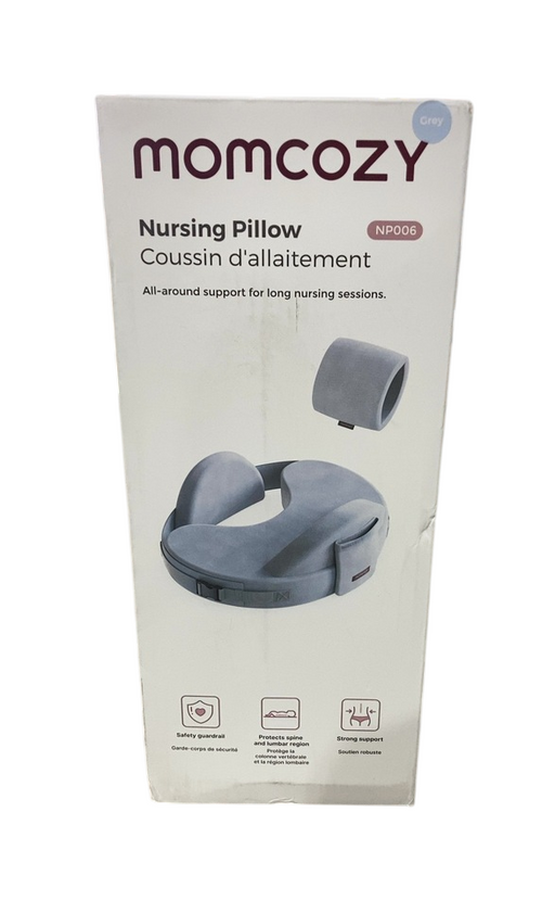 Shop Momcozy Memory Foam Nursing Pillow, Grey at GoodBuy Gear