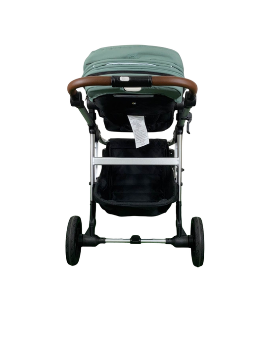 Shop Mockingbird Single to Double 2.0 Stroller, 2024, Sage, Silver With Penny Leather, Windowpane at GoodBuy Gear