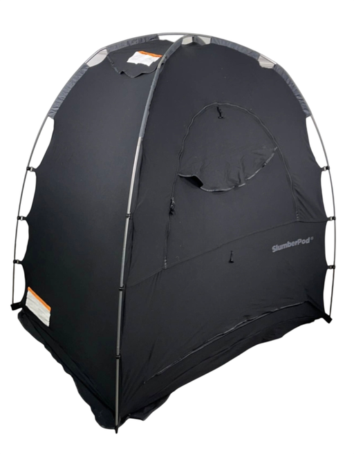 Shop SlumberPod 3.0 Sleep Canopy with Fan, Black with Gray Accents at GoodBuy Gear