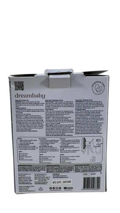 Shop Dreambaby Smart Grip Deluxe Fan, Grey at GoodBuy Gear