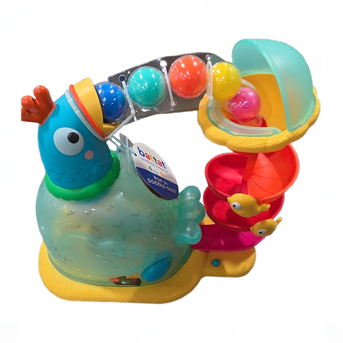 Shop Battat Pop-A-Doodle-Doo Musical Chicken Ball Popper, Multicolor at GoodBuy Gear