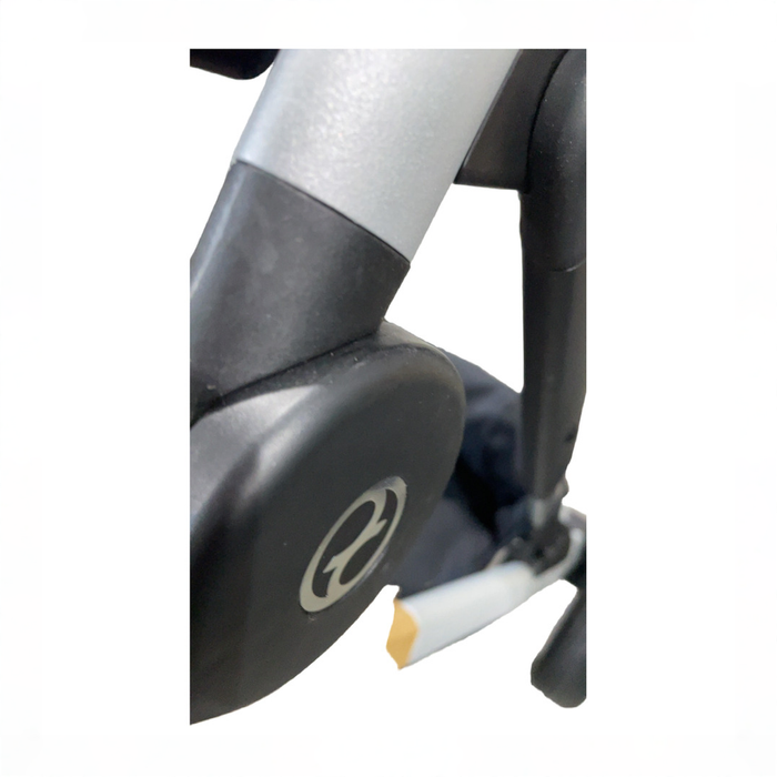 Shop Cybex Gazelle S Modular Stroller, 2024, Moon Black, Silver Frame at GoodBuy Gear