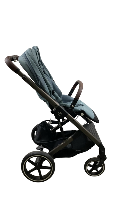 Shop Cybex Balios S Lux Stroller, 2023, Sky Blue, Taupe at GoodBuy Gear