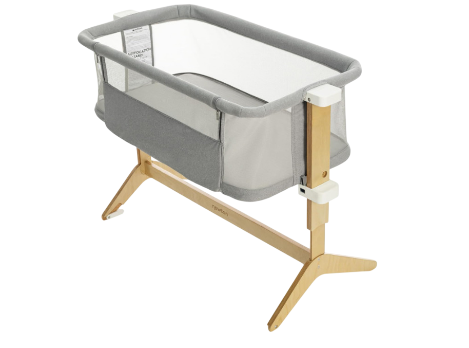 Shop Newton Bassinet And Bedside Sleeper, Grey/Birch HIDDEN CK REQ 8.29 JL at GoodBuy Gear