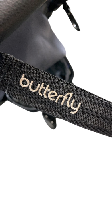Shop Bugaboo Butterfly Stroller, 2023, Black, Stormy Blue, Stormy Blue at GoodBuy Gear