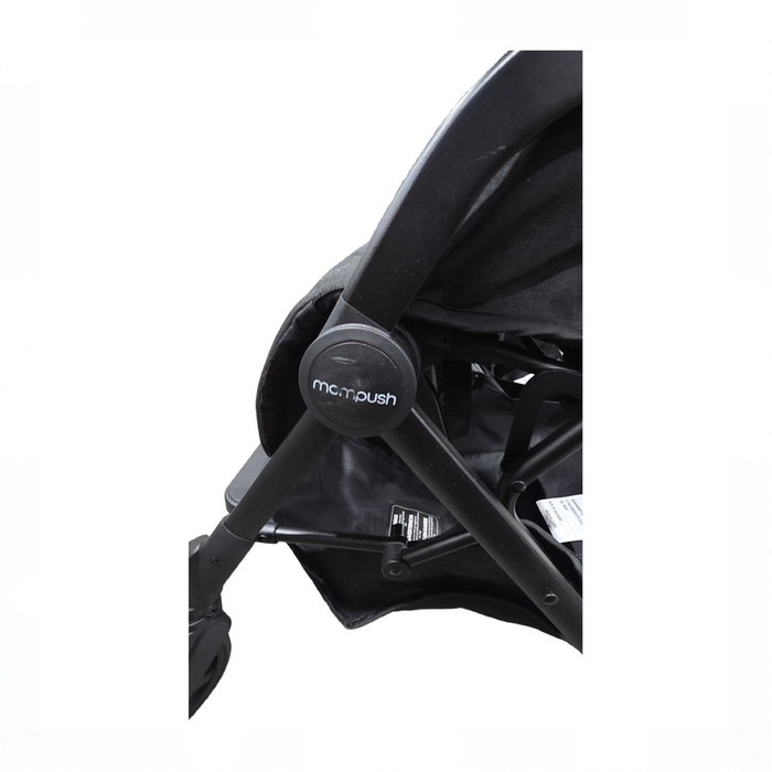 Shop Mompush Lithe Double Stroller, 2025, Black at GoodBuy Gear