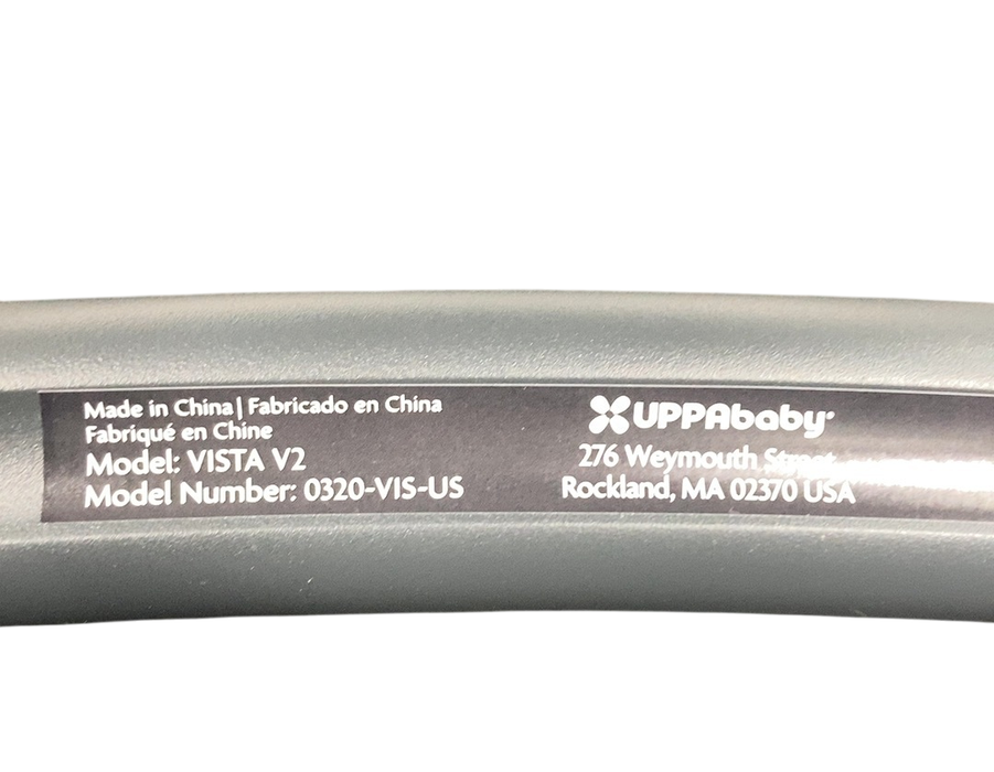 Shop UPPAbaby VISTA V2 Stroller, 2024, Greyson (Charcoal Melange) at GoodBuy Gear