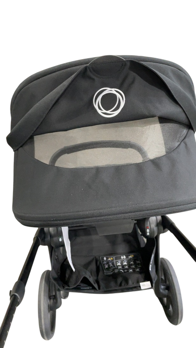 Shop Bugaboo Kangaroo Single To Double Stroller, 2025, Black, Midnight Black, Midnight Black at GoodBuy Gear