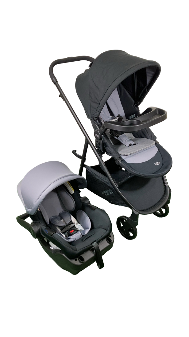 Britax Willow Brook S+ Travel System, 2023, Graphite Onyx