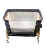 Shop HARPPA 3-in-1 Baby Bassinet Bedside Sleeper, Dark Grey at GoodBuy Gear