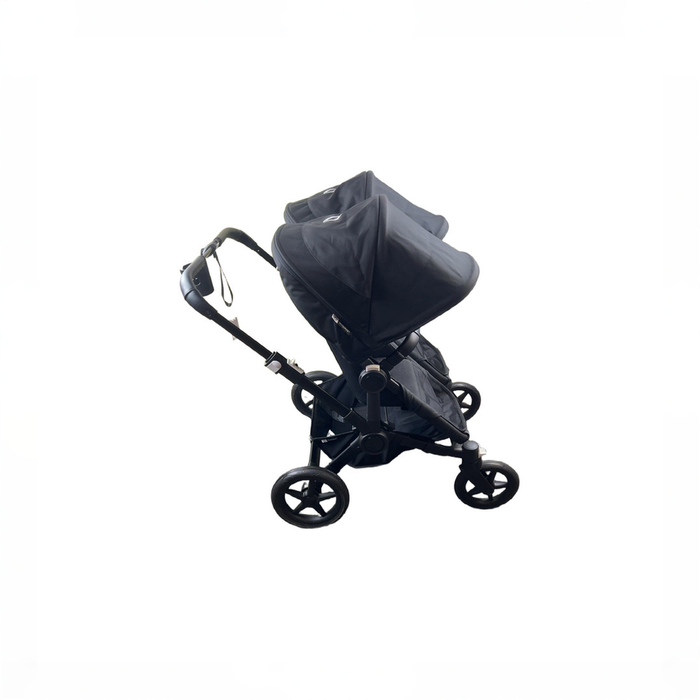 Shop Bugaboo Donkey 5 Duo Stroller, 2024, Black, Midnight Black, Midnight Black at GoodBuy Gear