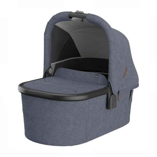 Shop UPPAbaby V3 Bassinet, Julian (Dusty Blue Melange) at GoodBuy Gear