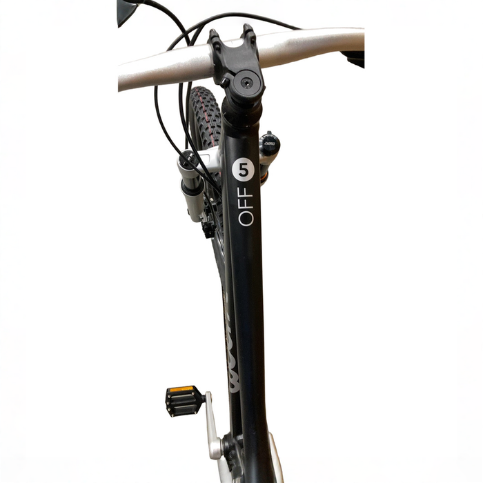 Shop Woom OFF AIR 5 Bike, Black at GoodBuy Gear