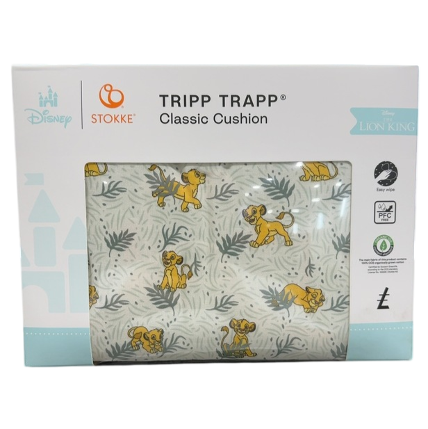 Shop Stokke Tripp Trapp Classic Cushion, Lion King Jungle, Version 2.0 at GoodBuy Gear