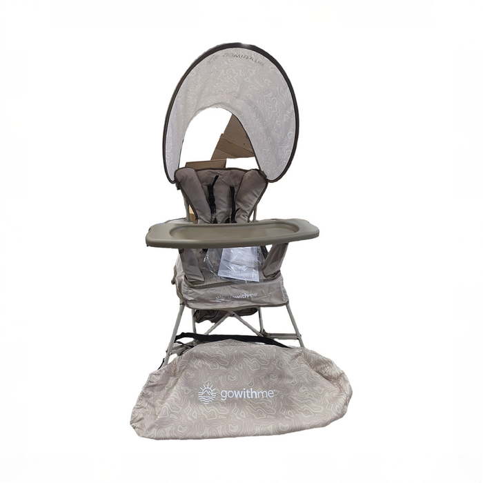 Shop Baby Delight Go with Me Venture Deluxe Portable Chair, Sandstone at GoodBuy Gear