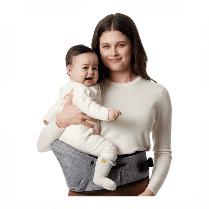 Shop Momcozy Wander360 Hip Seat Carrier, Grey, Medium at GoodBuy Gear