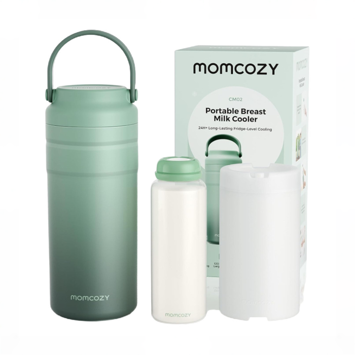 Shop Momcozy Portable Breastmilk Cooler, 12oz CM02, Green at GoodBuy Gear
