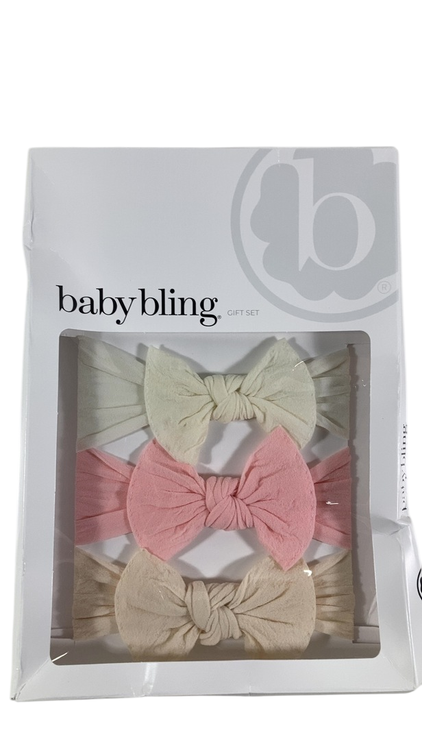 Baby Bling The Knot Box, Rose Gold-Oak-Ivory
