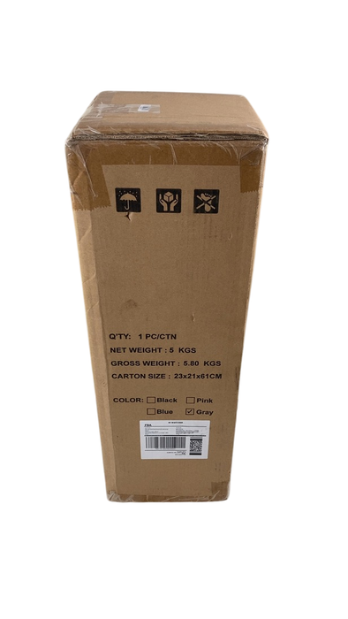 Shop Ezebaby Baby Portable High Chair with Sun Canopy, Grey at GoodBuy Gear