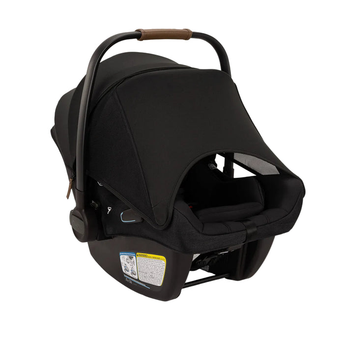 Nuna Pipa Aire RX Infant Car Seat, 2025, Caviar