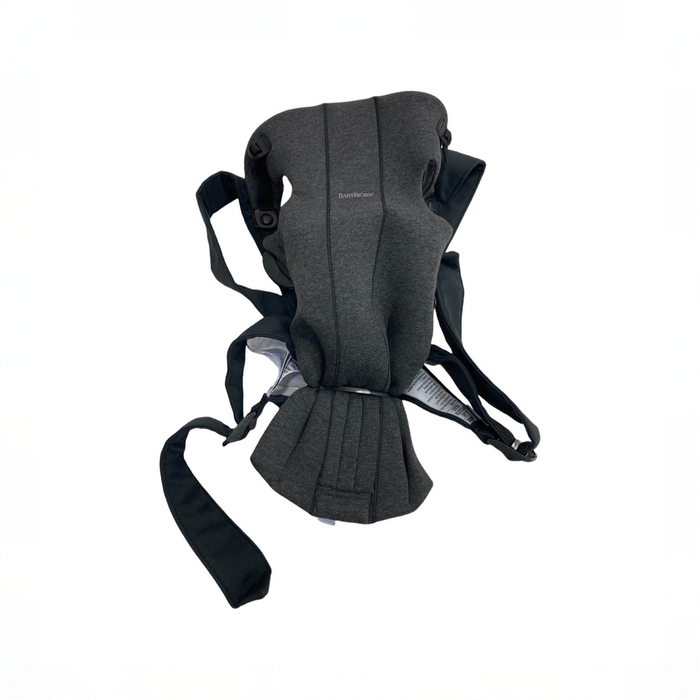 Shop BabyBjorn Baby Carrier Mini, Charcoal Gray 3D Jersey at GoodBuy Gear