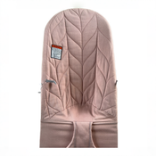 Shop BabyBjorn Bouncer Bliss, Dusty Pink Cotton Petal Quilt, Light Gray Frame at GoodBuy Gear