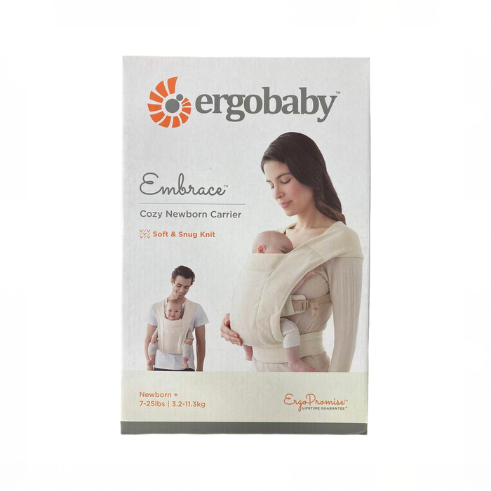 Shop Ergobaby Embrace Baby Carrier, Cream, Knit at GoodBuy Gear