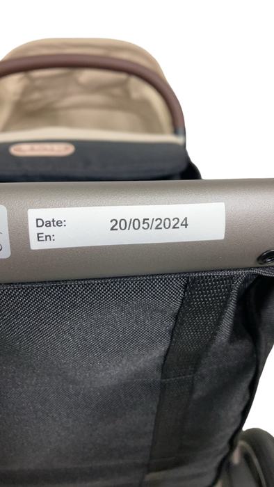 Shop Cybex e-Gazelle S Stroller, 2024, Almond Beige, Taupe at GoodBuy Gear