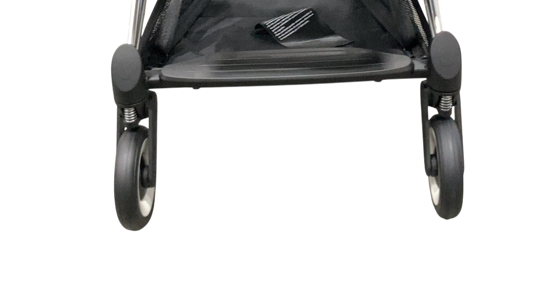 Shop Cybex Coya Stroller, 2024, Chrome, Sepia Black at GoodBuy Gear