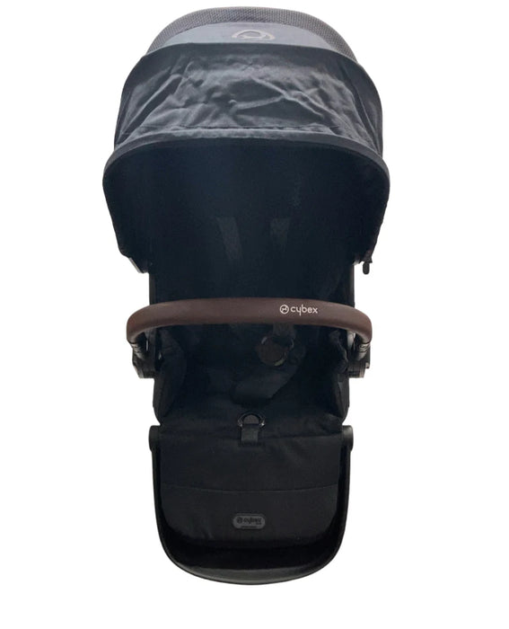 Cybex Gazelle S Seat Unit, Brown Bumper Bar, Moon Black