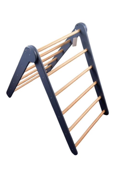 Shop Unknown Pikler Triangle Climber With Ramp, Natural Wood at GoodBuy Gear