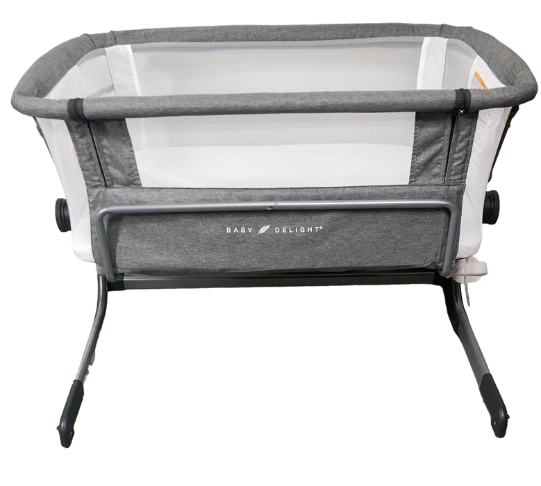 Shop Baby Delight Beside Me Dreamer Bassinet & Bedside Sleeper, Charcoal Tweed at GoodBuy Gear