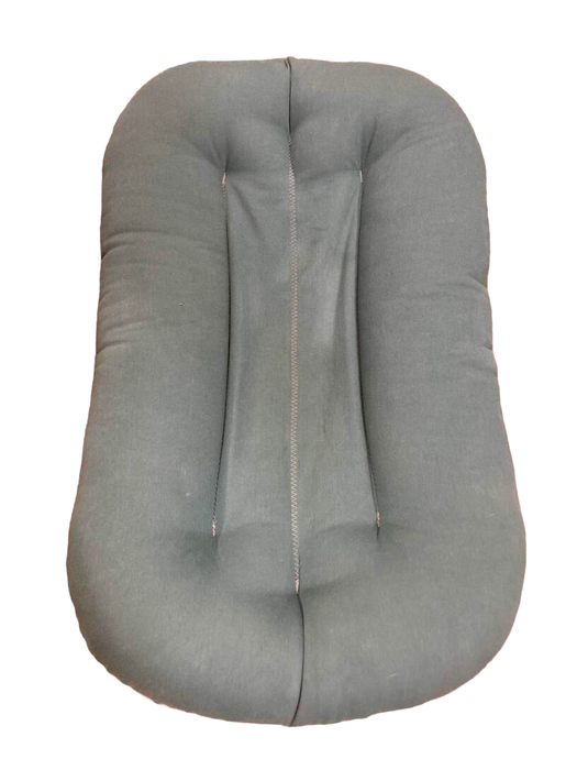 used Snuggle Me Organic Sensory Infant Lounger, Moss