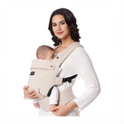 Shop Momcozy 3-in-1 PureHug Baby Carrier, Cotton, Khaki at GoodBuy Gear