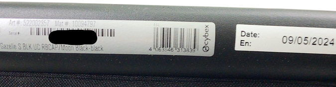 Shop Cybex Gazelle S Modular Stroller, 2024, Black, Moon Black at GoodBuy Gear