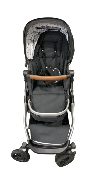 Shop Mockingbird Single 2.0 Stroller, Black, Windowpane, Silver With Penny Leather, 2025 at GoodBuy Gear