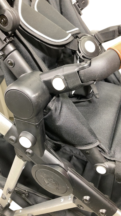 Shop Mockingbird Single to Double 2.0 Stroller, 2024, Black, Silver With Penny Leather, Windowpane at GoodBuy Gear