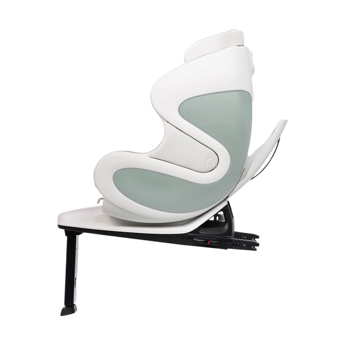 Babyark Smart Convertible Car Seat, 2024, Eggshell White/Glacier Ice