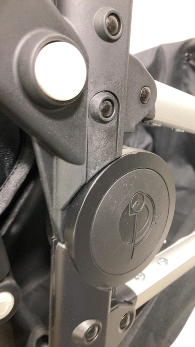 Shop Mockingbird Single to Double 2.0 Stroller, 2024, Black, Silver With Penny Leather, Watercolor Drops at GoodBuy Gear