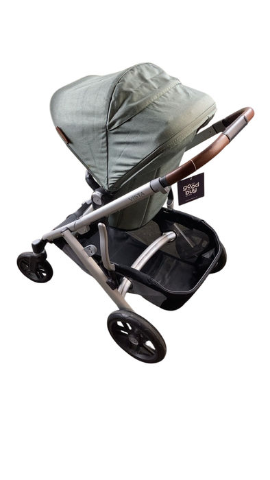 Shop UPPAbaby VISTA V2 Stroller, 2021, Emmett (Green Melange) at GoodBuy Gear
