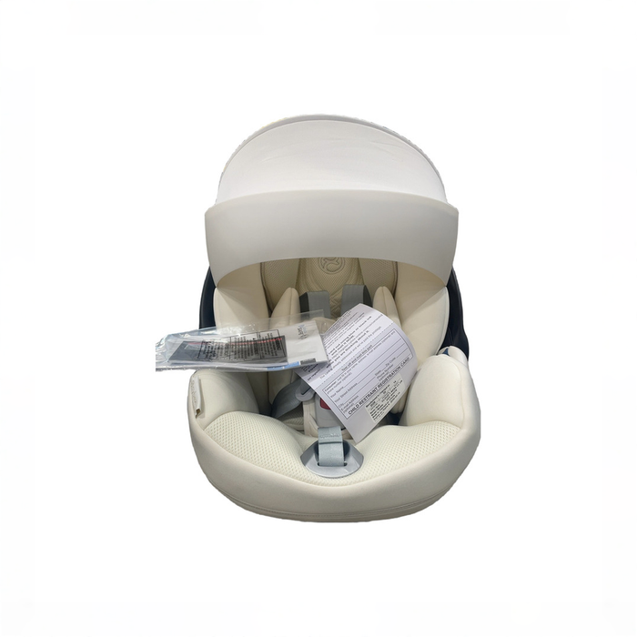Shop Cybex Cloud T SensorSafe Infant Car Seat With Load Leg Base, Off White, 2026 at GoodBuy Gear