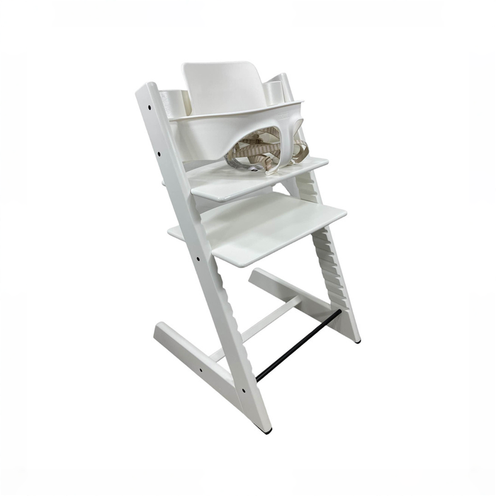 Shop Stokke Tripp Trapp High Chair With Baby Set, 1, White at GoodBuy Gear