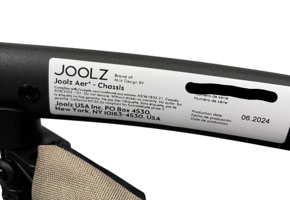 Shop Joolz Aer+ Stroller, 2024, Sandy Taupe at GoodBuy Gear