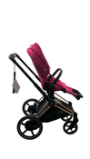 Shop Cybex E-PRIAM Electric Stroller, 2019, Fancy Pink, Rose Gold, with Battery at GoodBuy Gear