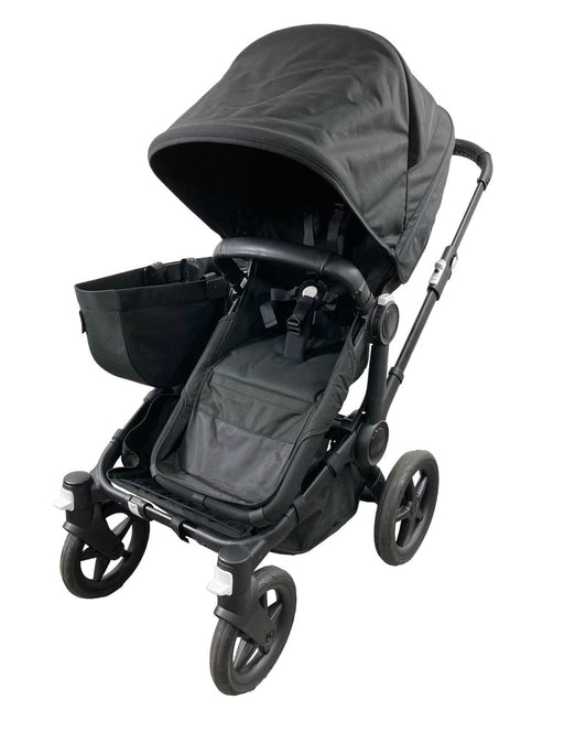Shop Bugaboo Donkey 5 Mono Stroller, 2024, Black, Black, Midnight Black at GoodBuy Gear