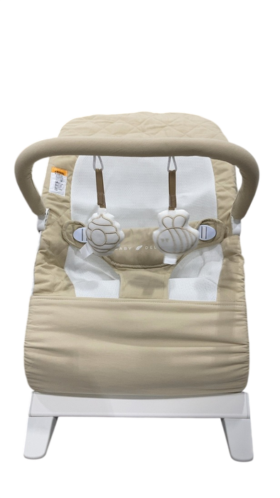 Shop Baby Delight Alpine Deluxe Portable Bouncer, Organic Oat at GoodBuy Gear