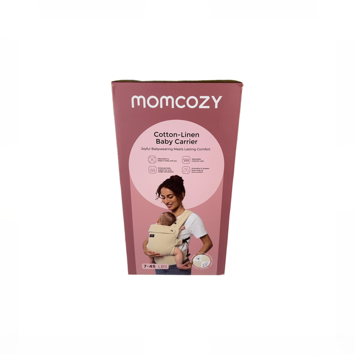 Shop Momcozy 3-in-1 PureHug Baby Carrier, Cotton Linen, Light Amber at GoodBuy Gear