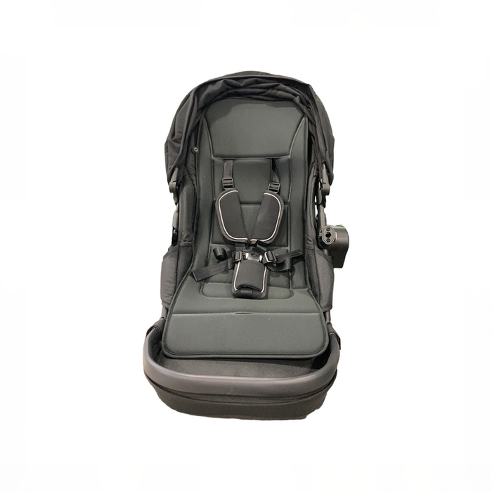 Shop Mockingbird 2nd Seat Kit 3.0, Charcoal with Penny Leather, Solid Black at GoodBuy Gear